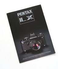 Pentax LX Camera & Lens Brochure Catalogo in Italiano formato a4 Nuovissimo