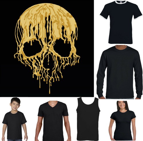 Shirt skull uomo biker moto - uomo,