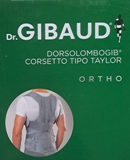 Corsetto dorso lombare con spallacci elastici GIBAUD - usato 1 giorno - taglia 1