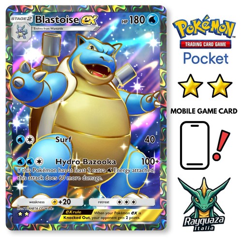 Pokemon tcg pocket blastoise - pocket,