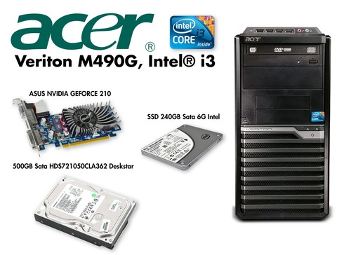 Acer veriton m490g intel - m490g,, intel®