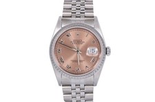 rolex datejust pink Oyster