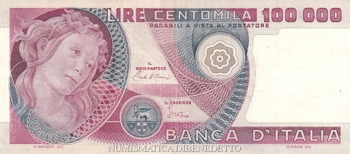 Repubblica italiana 100 000 - italiana, 100.000