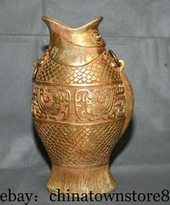 10" Old Chinese Dynasty Bronze