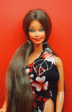 BARBIE HAWAIIAN   SUPERSTAR Tropical  vintage anni 80 ooak.