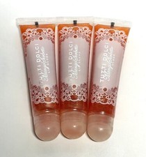 3 Bath & Body Works ~ TUTTI DOLCI Mango Sorbetto ~ Lucidalabbra - Nuovo e Sigillato