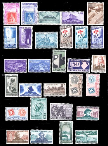 Italia repubblica annata 1951 - italia,