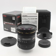 SIGMA 10-20mm f3.5 EX DC HSM