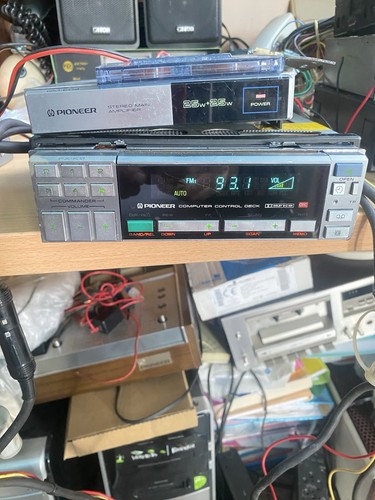 Pioneer vintage car - car, stereo