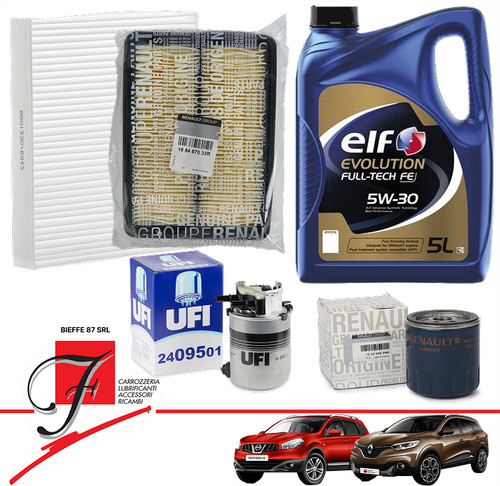 Kit tagliando renault - tagliando, kadjar