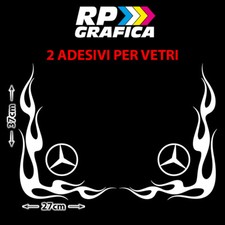 Kit 2 adesivi vetri finestrino