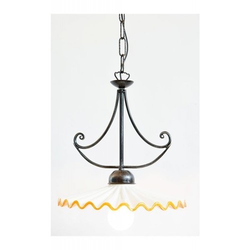 Lampadario ferro con - in,