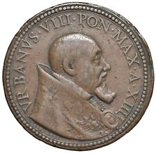 Urbano VIII (1623-1644) Medaglia per costruzione della villa di Castel Gandolfo