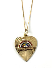 Collana con ciondolo cuore