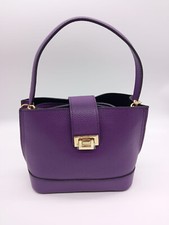 Borsa donna ragazza viola a