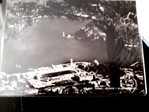 Cartolina stadio como anni - como, 50
