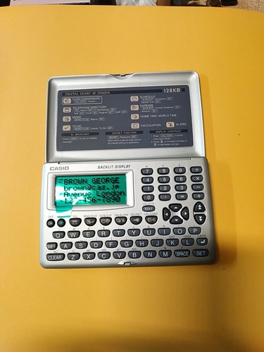 Casio digital diary - casio,