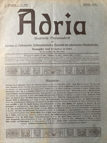Adria jahrgang 11 heft - heft,