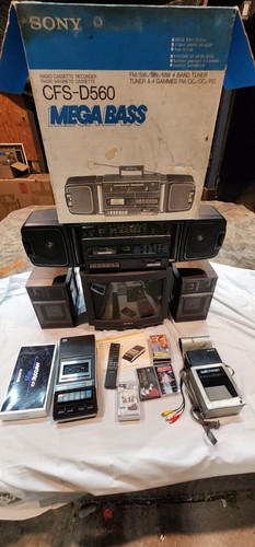 Vintage sony bundle very - sony,