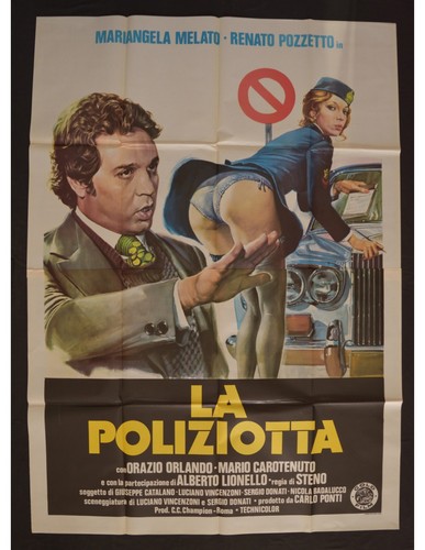 Manifesto poliziotta renato - poliziotta,