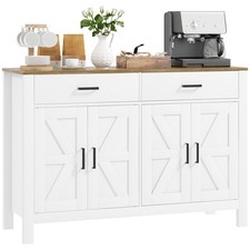 HOMCOM Credenza Cucina con 2