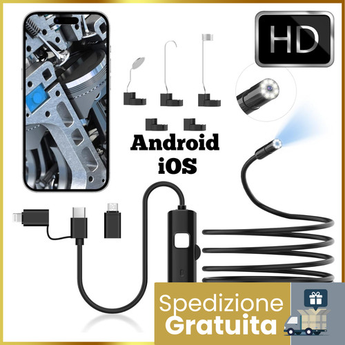 Endoscopio per smartphone - per,
