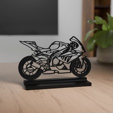 Bmw S 1000 RR anno 2010 modello decorazione 3D - regalo per appassionati di moto