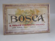 Targa pubblicitaria in metallo