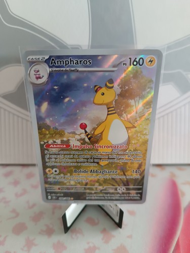 Ampharos illustration rare - illustration,