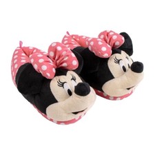 BABBUCCE MINNIE PANTOFOLA 3D ROSA ORIGINALE DISNEY