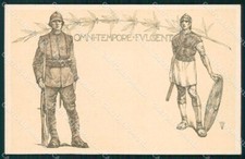 Militari Scuola Militare di Modena Fanteria Cavalleria cartolina XF0719