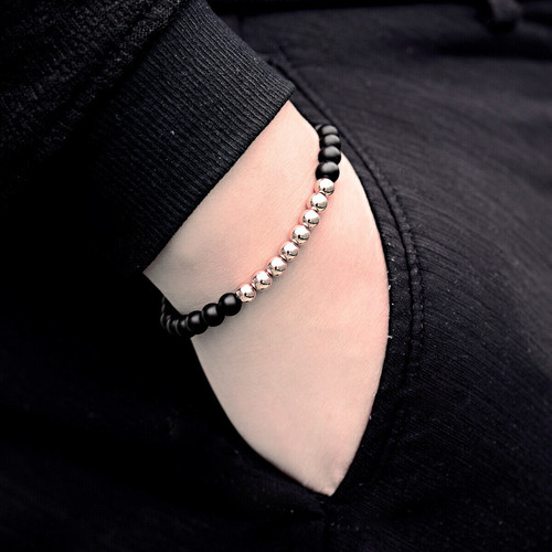 Bracciale con palline - , in