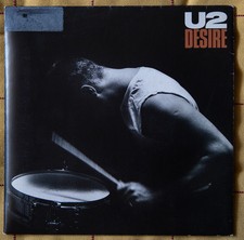 U2 7" vinyl DESIRE gatefold