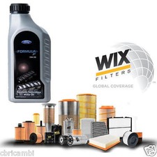KIT TAGLIANDO 6 LT OLIO 5w30 + 4 FILTRI FORD FOCUS 1.8 DI TDI 90CV Dal 1998