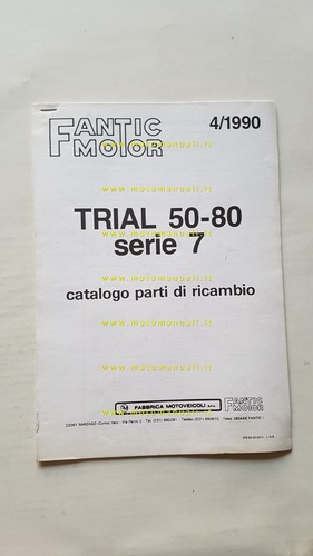 Fantic motor trial serie - trial,