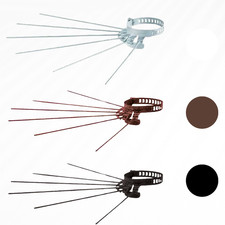 Stendibiancheria Stendipanni Stendino a Raggiera Tubi Stufa 80-140mm 3 Colori