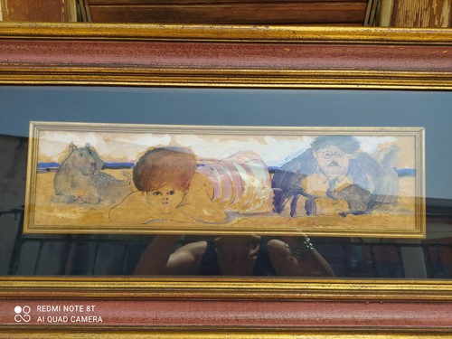 Quadro olio tela - su,