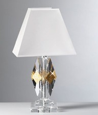 Lampada da tavolo in cristallo