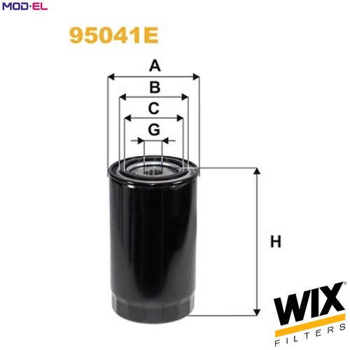 Filtro carburante 95041e per - carburante,
