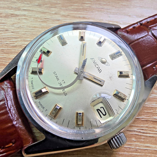Orologio vintage enicar uomo - orologio,
