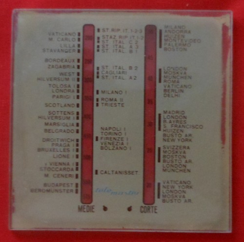 Scala parlante per - , radio