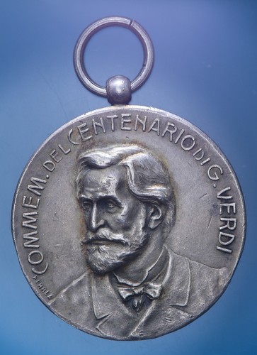 Giuseppe verdi medaglia 1913 - giuseppe,