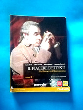 IL PIACERE DEI TESTI VOLUME 3 DAL BAROCCO ALL'ILLUMINISMO LIBRO SCUOLA
