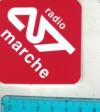 ADESIVO ANNI '70/'80 - RADIO AUT MARCHE - VEDI FOTO