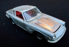 Politoys 119 Maserati Mistral Coupè fibra di vetro argento 1:41 originale anni 60 raro