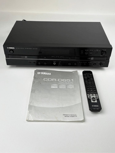 Yamaha cdr d651 - yamaha, 2001