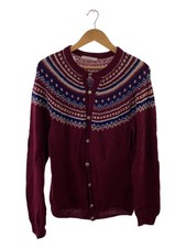 Cardigan di lana marrone