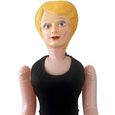 Bambola bionda gonfiabile 5 piedi bambole gonfiabili giorno dell'indipendenza regalo di Natale decorazione festa