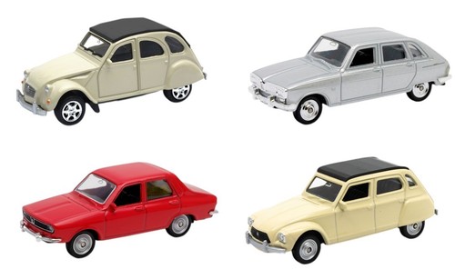Set cars renault citroën - set,