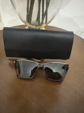 Occhiali da Sole Donna Saint Laurent Tortoise BrownSL369 mate Cat eye Sunglesses